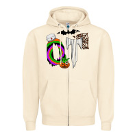 Sandshell ot Zipper Hoodie - CowhideDigitalArt