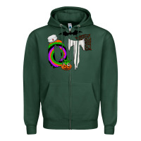 Sports Green ot Zipper Hoodie - CowhideDigitalArt