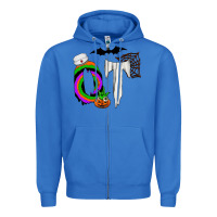 True Royal ot Zipper Hoodie - CowhideDigitalArt