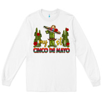 White my 1st cinco de mayo Long Sleeve Tee - texasbilliewilder