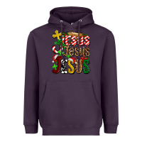 Plum jesus jesus jesus Heavyweight Hoodie - AdoDesignShop