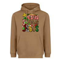 Toasted Coconut jesus jesus jesus Heavyweight Hoodie - AdoDesignShop