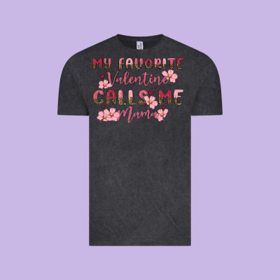 Vintage Tee my favorite valentine calls me mama