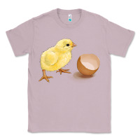 Lilac chick with egg Classic Tee - RanaPortraitStore