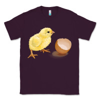 Plum chick with egg Classic Tee - RanaPortraitStore