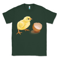 Sports Green chick with egg Classic Tee - RanaPortraitStore