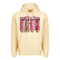 Pina Colada valentine' day teacher school pencils Premium Hoodie - MaliasSmallBusiness