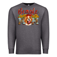 Charcoal Heather beagle mom Premium Sweatshirt - Artiststas