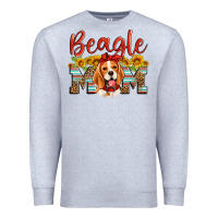 Heather Grey beagle mom Premium Sweatshirt - Artiststas