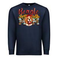 Navy beagle mom Premium Sweatshirt - Artiststas