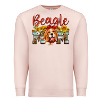 Pale Pink beagle mom Premium Sweatshirt - Artiststas