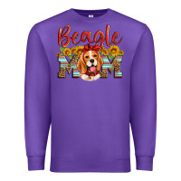 Purple beagle mom Premium Sweatshirt - Artiststas