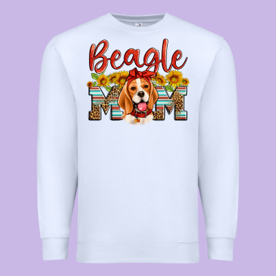 Beagle Mom Premium Sweatshirt Designed By Artiststas