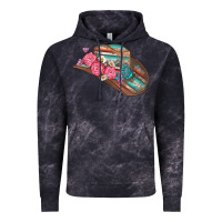 Cloud Black cowboy hat Vintage Hoodie - AdoDesignShop