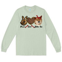 Matcha peace love shiba inu Long Sleeve Tee - RanaPortraitStore