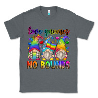 Charcoal Heather love gnomes no bounds Classic Tee - Zillion Design Studio