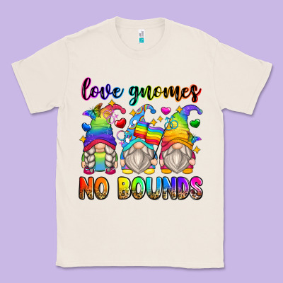 Love Gnomes No Bounds Classic Tee Designed By Zillion Design Studio