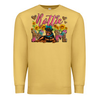Antique Gold rottweiler mom Premium Sweatshirt - Artiststas