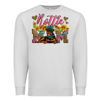 Dove Grey rottweiler mom Premium Sweatshirt - Artiststas