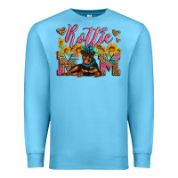 Ocean Blue rottweiler mom Premium Sweatshirt - Artiststas