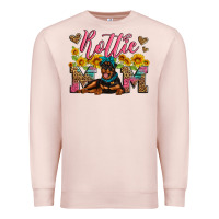Pale Pink rottweiler mom Premium Sweatshirt - Artiststas