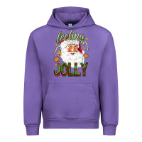 Tulip Feeling Jolly with Santa Urban Hoodie - NancyCooperArtShop