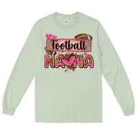 Matcha football nana with leopard Long Sleeve Tee - Zillion Design Studio