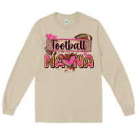 Mushroom football nana with leopard Long Sleeve Tee - Zillion Design Studio
