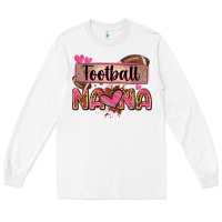 White football nana with leopard Long Sleeve Tee - Zillion Design Studio