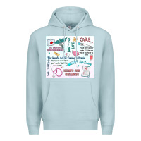 Blue Mist doctor life Premium Hoodie - MaliasSmallBusiness