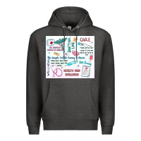 Charcoal Heather doctor life Premium Hoodie - MaliasSmallBusiness