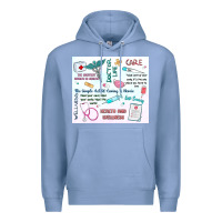 Colony Blue doctor life Premium Hoodie - MaliasSmallBusiness