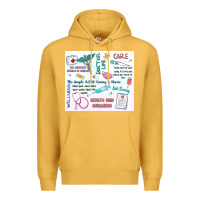 Mustard doctor life Premium Hoodie - MaliasSmallBusiness