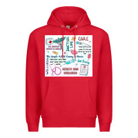 Red doctor life Premium Hoodie - MaliasSmallBusiness