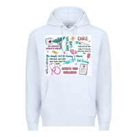White doctor life Premium Hoodie - MaliasSmallBusiness