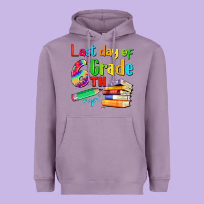 Last Day Of Sixth Grade Heavyweight Hoodie Designed By Artiststas
