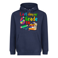 Navy last day of sixth grade Heavyweight Hoodie - Artiststas