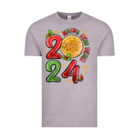 Vintage Zinc happy new year 2024 Vintage Tee - MaliasSmallBusiness
