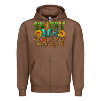 Chestnut sweet and sassy Zipper Hoodie - HRA Design Shop