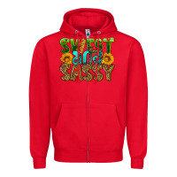 Red sweet and sassy Zipper Hoodie - HRA Design Shop