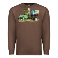 Chestnut easter hunt i̇n truck Premium Sweatshirt - AdoDesignShop