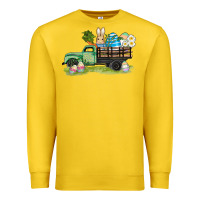 Lemon easter hunt i̇n truck Premium Sweatshirt - AdoDesignShop