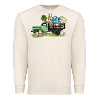 Sandshell easter hunt i̇n truck Premium Sweatshirt - AdoDesignShop