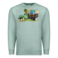 Seafoam easter hunt i̇n truck Premium Sweatshirt - AdoDesignShop