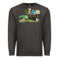 Smoke easter hunt i̇n truck Premium Sweatshirt - AdoDesignShop