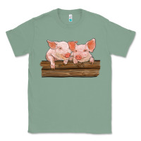 Sage barn pigs Classic Tee - RanaPortraitStore