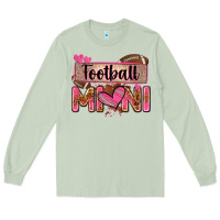Matcha football mini with leopard Long Sleeve Tee - Zillion Design Studio