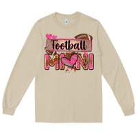 Mushroom football mini with leopard Long Sleeve Tee - Zillion Design Studio