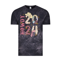 Cloud Black howdy 2024 Vintage Tee - MaliasSmallBusiness
