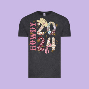 Howdy 2024 Vintage Tee Designed By Maliassmallbusiness